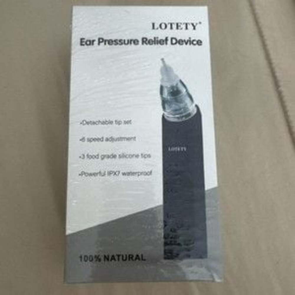 LOTETY Ear Pressure Relief‎ Device, Eustachian Tube Unclogger with 6 Speeds